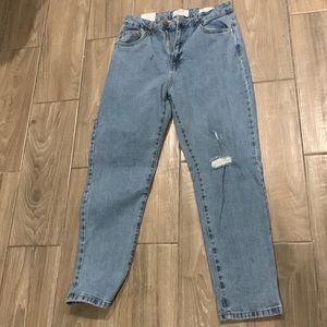 Stretch mom jeans
